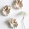 Rammelaar geo kralen | Wooden Basics|  Naturel - Afbeelding 5