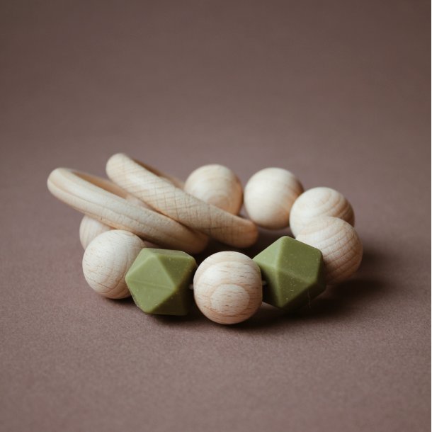 Rammelaar | Geo kralen | Olive - Afbeelding 2