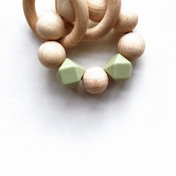 Rammelaar geo kralen | Wooden Basics | diverse kleuren - Afbeelding 7